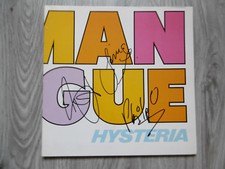 Human League Autogramme signed LP-Cover "Hysteria" Vinyl