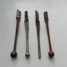 4 Vintage Red Devil -Glass Cutters- 2 023 024 2 Red Devil without - USA
