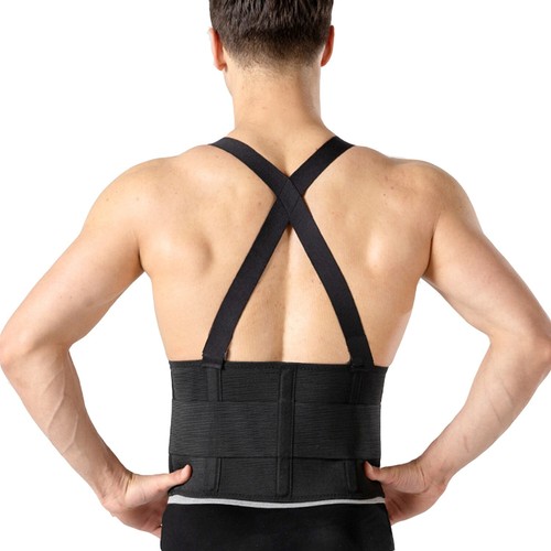 Back Support Belt Back Brace for Lower Back Pain Men Women Wrap Belt Band Girdle - Picture 10 of 16