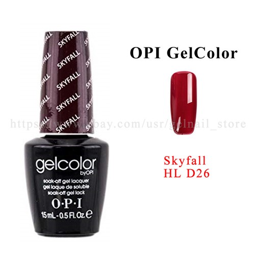 OPI GelColor 15ml/0.5fl.oz Gel Nail Polish Soak-Off gel lack Lacquer O.P.I NEW - Picture 57 of 106