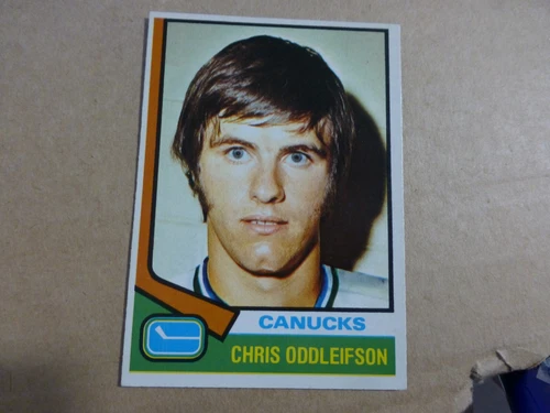 1974-75   OPC  Chris Oddleifson  rookie   #108   EXMT