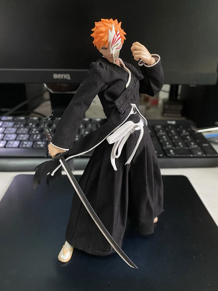 Dasin GT model 6 inch action figure anime Bleach ban kai Kurosaki ichigo Toy New - Image 2 of 4