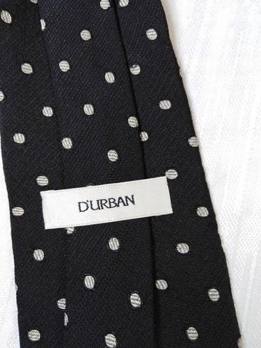 D'URBAN Corbata De Seda 100% Hecha En Italia - Imagen 5 de 5