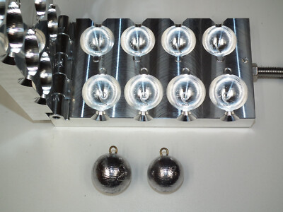 Saltwater Cannonball Sinker mold 7,9oz CNC Aluminum Fishing