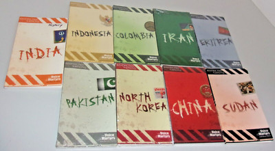 Set 9- Restricted Nations The Voice of the Martyrs- 7 sealed 2 used- Sudan,India
