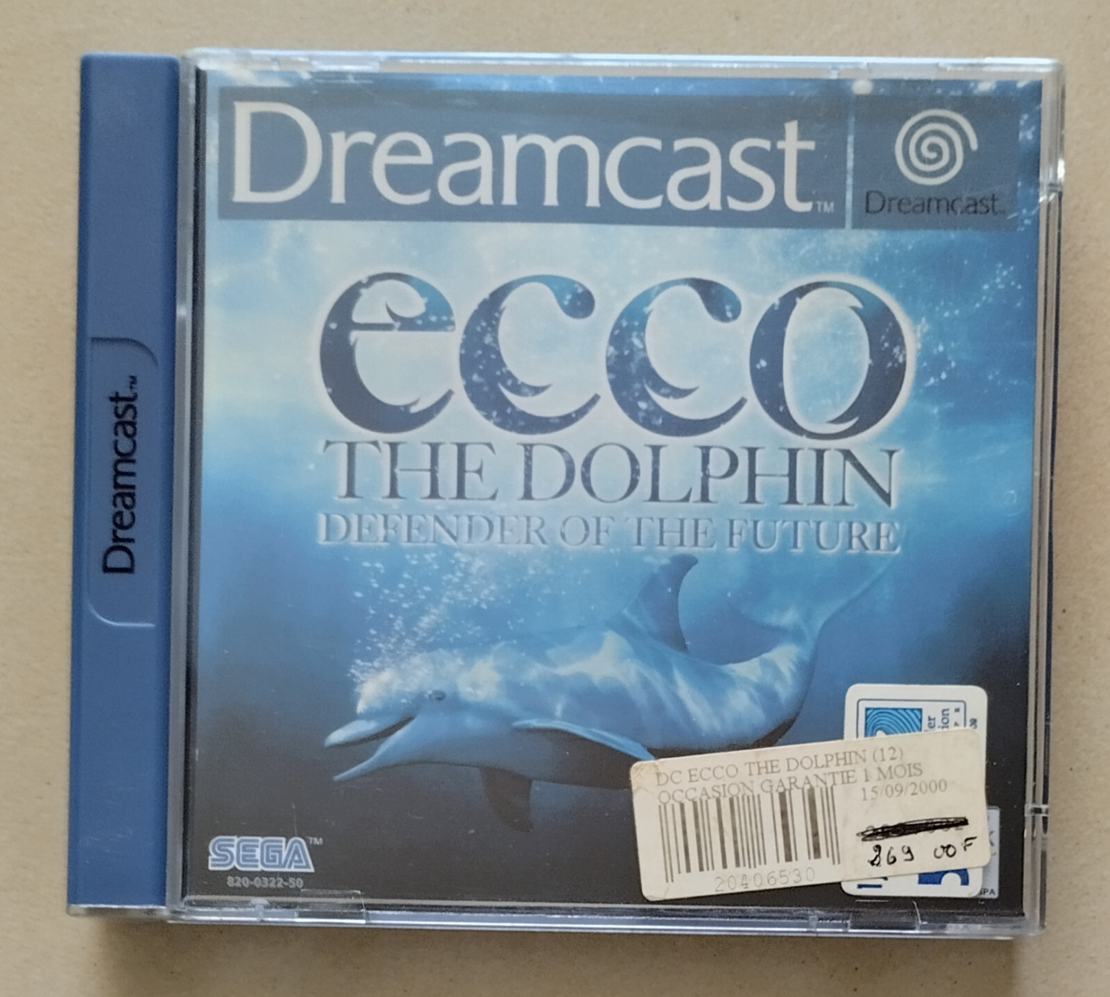 Sega Dreamcast - Ecco the Dolphin Defender of the Future complet