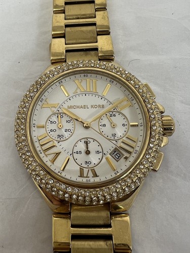 Michael Kors Bradshaw Damenuhr Chronograph mit Kristalleinfassung MK5756 - Neu Batt - Bild 2 von 21