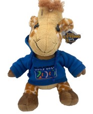 Little Rock Petting Zoo Plush 8  Sitting Hood...