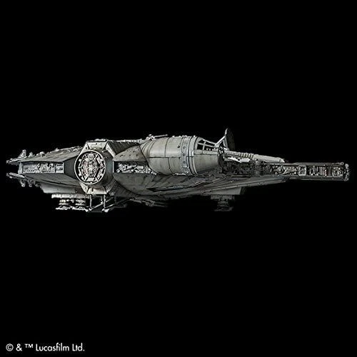 Kit Modelo Bandai 2375614 Star Wars Halcón Milenario Grado Perfecto Escala 1/72 Foto 2 de 4