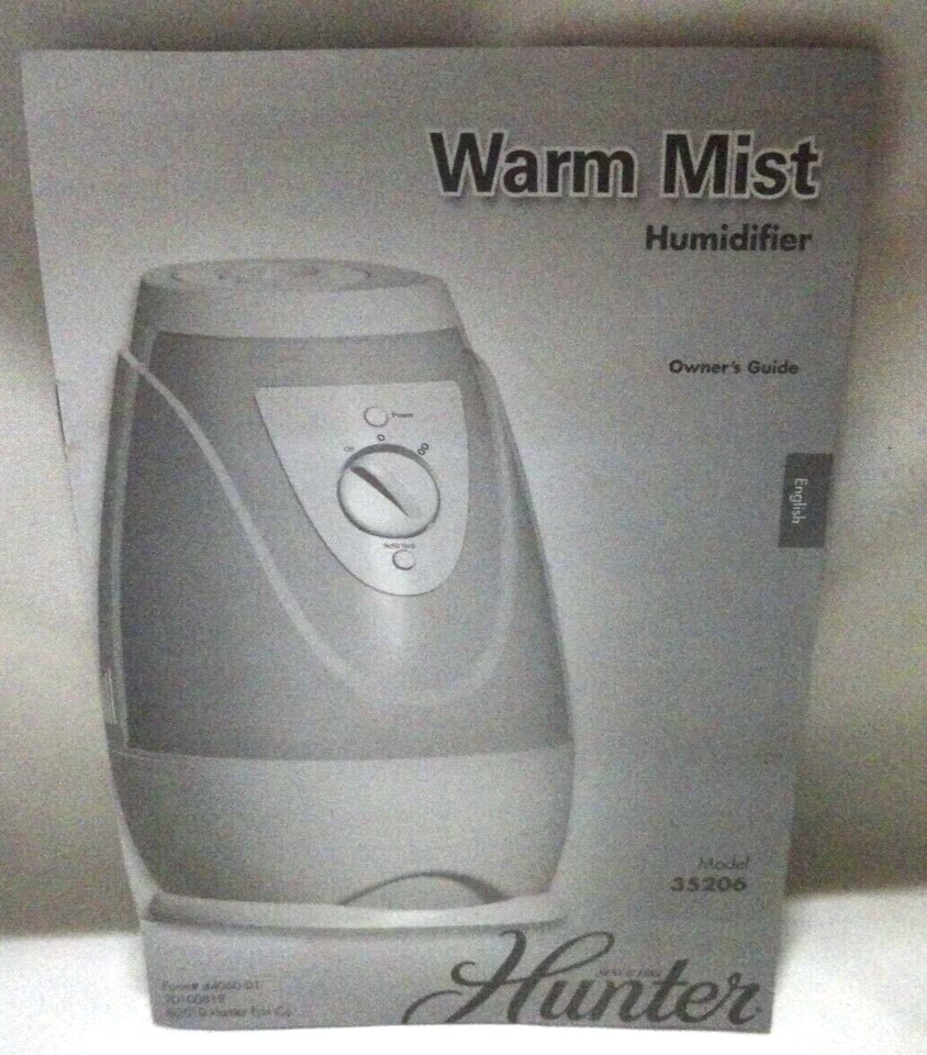 HUNTER WARM AIR MIST HUMIDIFIER MODEL #35206 NEW🌟 - Image 4 of 4