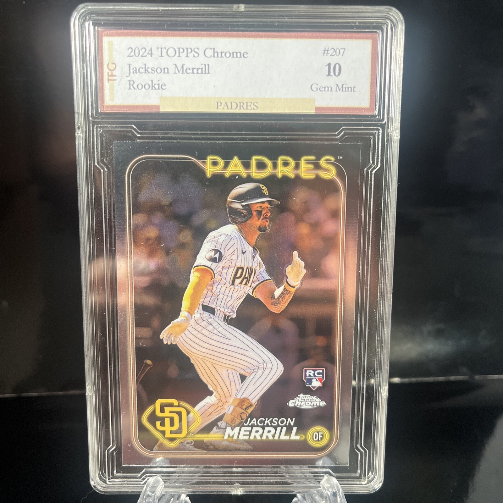 25シリ　ジャクソンメリル Jackson Merrill 直筆サインカード ジャクソンメリル Jackson Merrill サイン オートグラフ カード