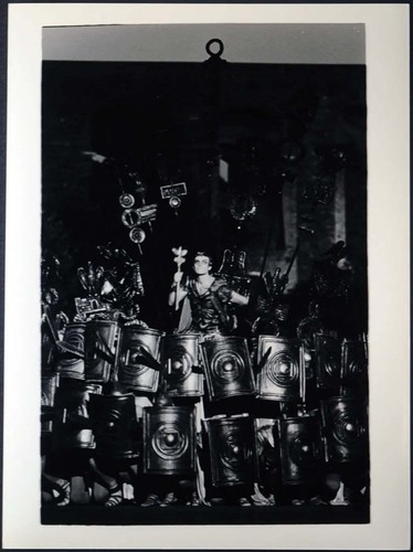 Photo de presse vintage Milano Examens De Abiball 1955 FT 1646 - tirage
