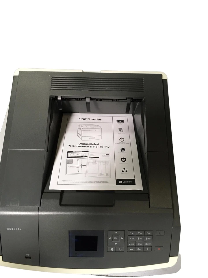 Lexmark MS811DN Mono LaserJet Printer 40GO210 - Image 4 of 4