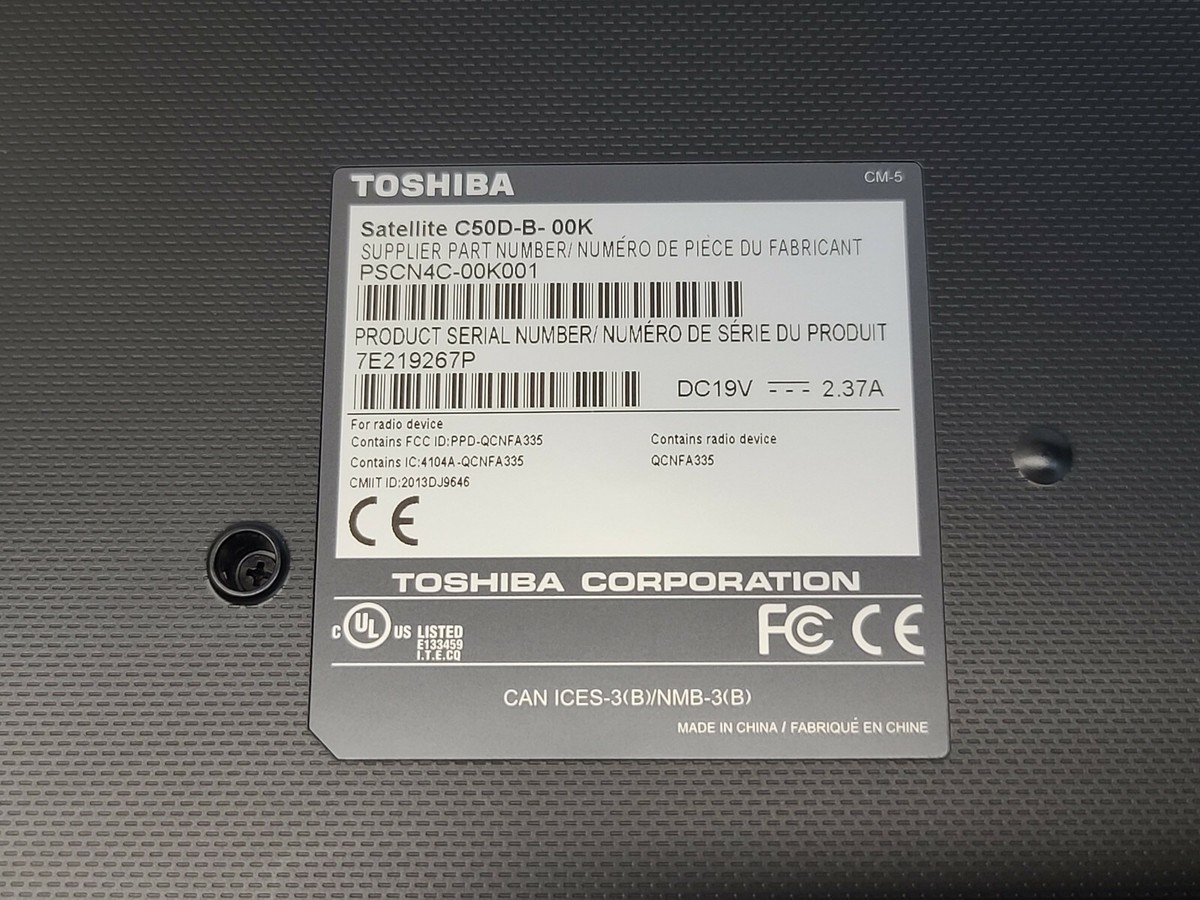 Ventola Di Raffreddamento CPU Per Laptop Toshiba Satellite C50D-B – Modelli C50D-B-10N, 10P, 10U, 10W, 10Z, 111, 112 – DC5V 0.55A, Nuova, Garanzia 90 Giorni - 2