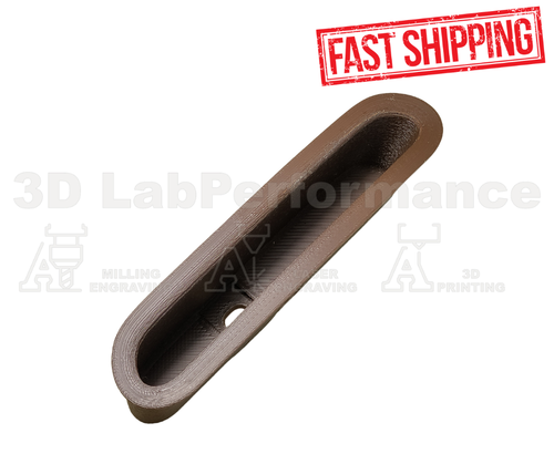 Left Door Pull Cup Bezel for 1984-1985 Mazda RX-7 - Brown - Bild 2 von 3