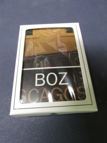 New BOZ SCAGGS Gambling Playing Cards Deck Rock & Roll Concert Souvenir Swag - Picture 1 of 1