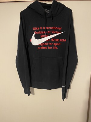 Nike Hoodie International Goddess of Victory Pull Over Hoodie Size