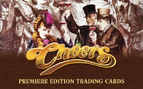 Carte collezionabili Cheers Premiere Edition sigillate 12 scatole astuccio, 24 autografi - Foto 2 di 3