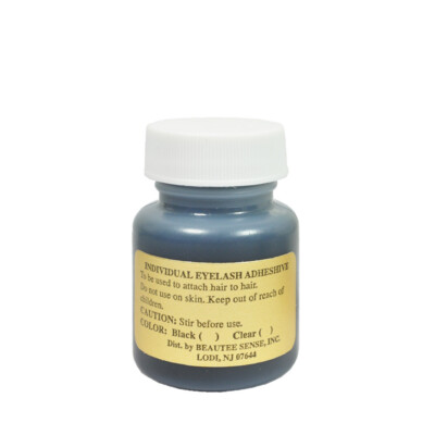 Beautee Sense False Eyelash Individual Adhesive Glue - Black 1 fl oz