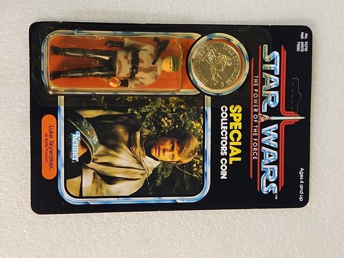 Star Wars 1985 Luke Skywalker Battle Poncho Last 17 New Kenner - Picture 2 of 13