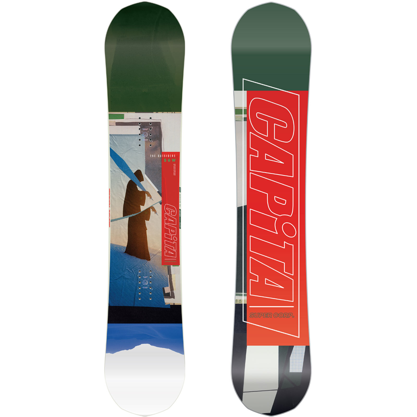 Capita Outsiders Herren Snowboard All Mountain Freestyle Park Twin 2024 NEU eBay