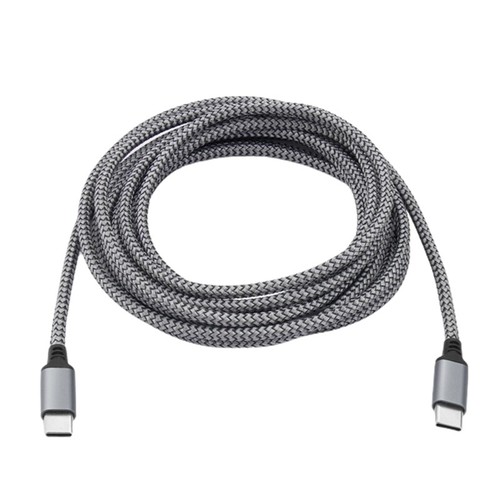 PD60W USB C To Type C Cable PD60W Charging High Speed Data Nylon Braided Cable