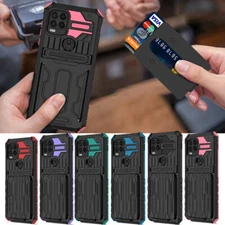Wallet Case Cards Holder Shockproof Cover or Xiaomi Motorola Moto Stylus 5G G30