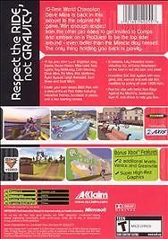 Dave Mirra Freestyle BMX 2 Platinum Hits (Microsoft Xbox, 2003)