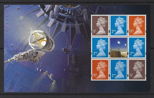 GREAT BRITAIN 2019 STAR WARS PRESTIGE DEFINITIVE BOOKLET PANE UNMOUNTED MINT,MNH
