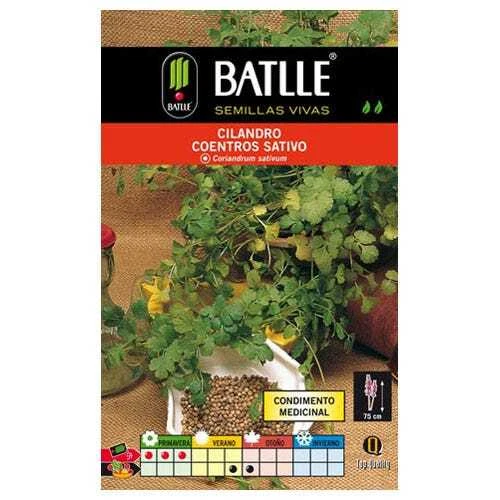 Semillas aromáticas de Batlle - Cilantro (10g) - Imagen 1 de 1