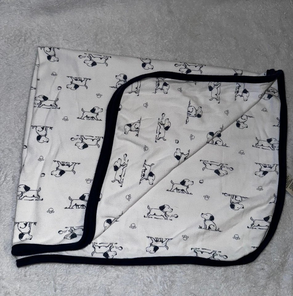 Одеяло пеленальное Little Me Baby для мальчиков щенок тагалонг один размер - Изображение 4 из 4