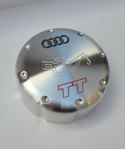BILLET ALUMINIUM OIL CAP FOR AUDI TT MK1 - 225/180/V6 - - ENGINE BAY STYLING - Picture 2 of 5