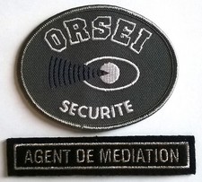 FRANCE: Lot de 2 écussons insigne sécurité neufs