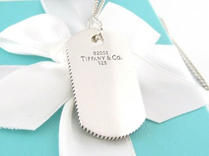tiffany and co dog chain necklace