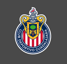 Las Chivas de Guadalajara C.D. Calcomanía adhesiva