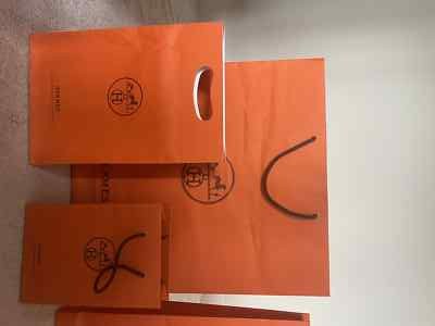 Hermes Geschenktüten - verschiedene Größen - neu 