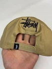 chapeau baseball vintage S low pro stussy cap kaki taille unique 5 panneau suprême