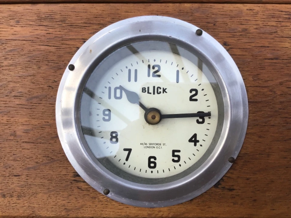 Vintage Antique Clocking In Machine Time Recorder Blick - Image 3 of 4