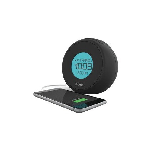 iHOME iBT18BC Dual Alarm Clock + USB Charging Bluetooth Speaker Music Streaming