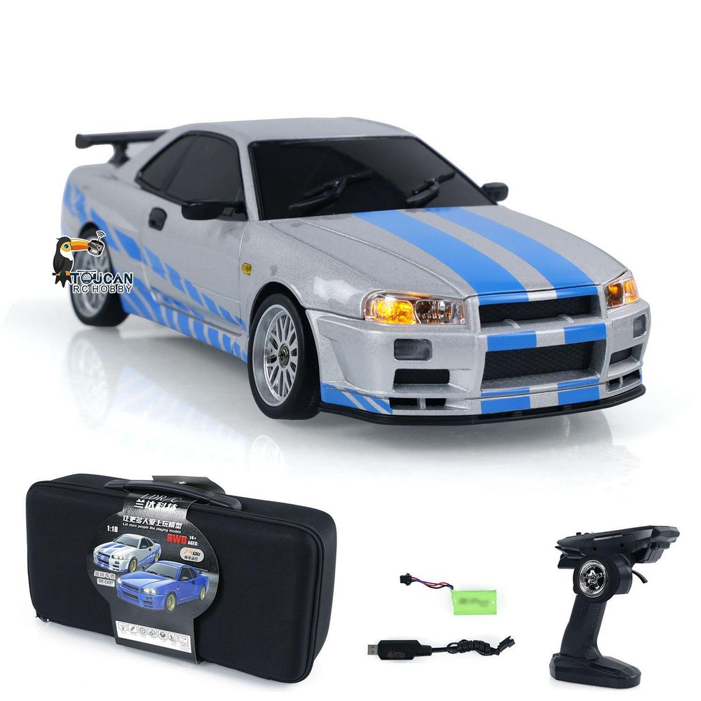 LDRC LD1899 1/18 4x2 RWD RC Drift Car with Gyroscope Remote Control