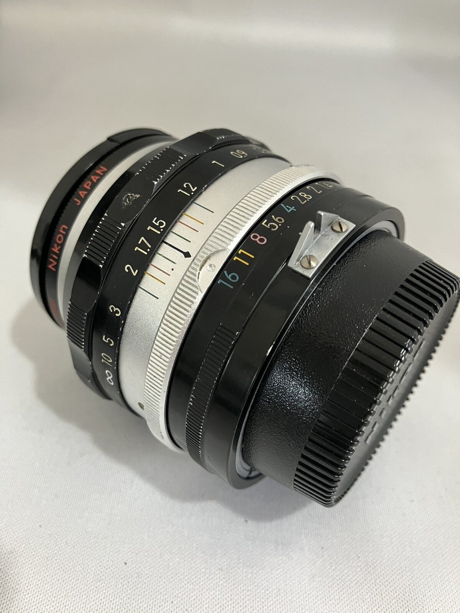Nikon Nippon Kogaku Nikkor-S Auto 50mm f1.4 pat.pend MF