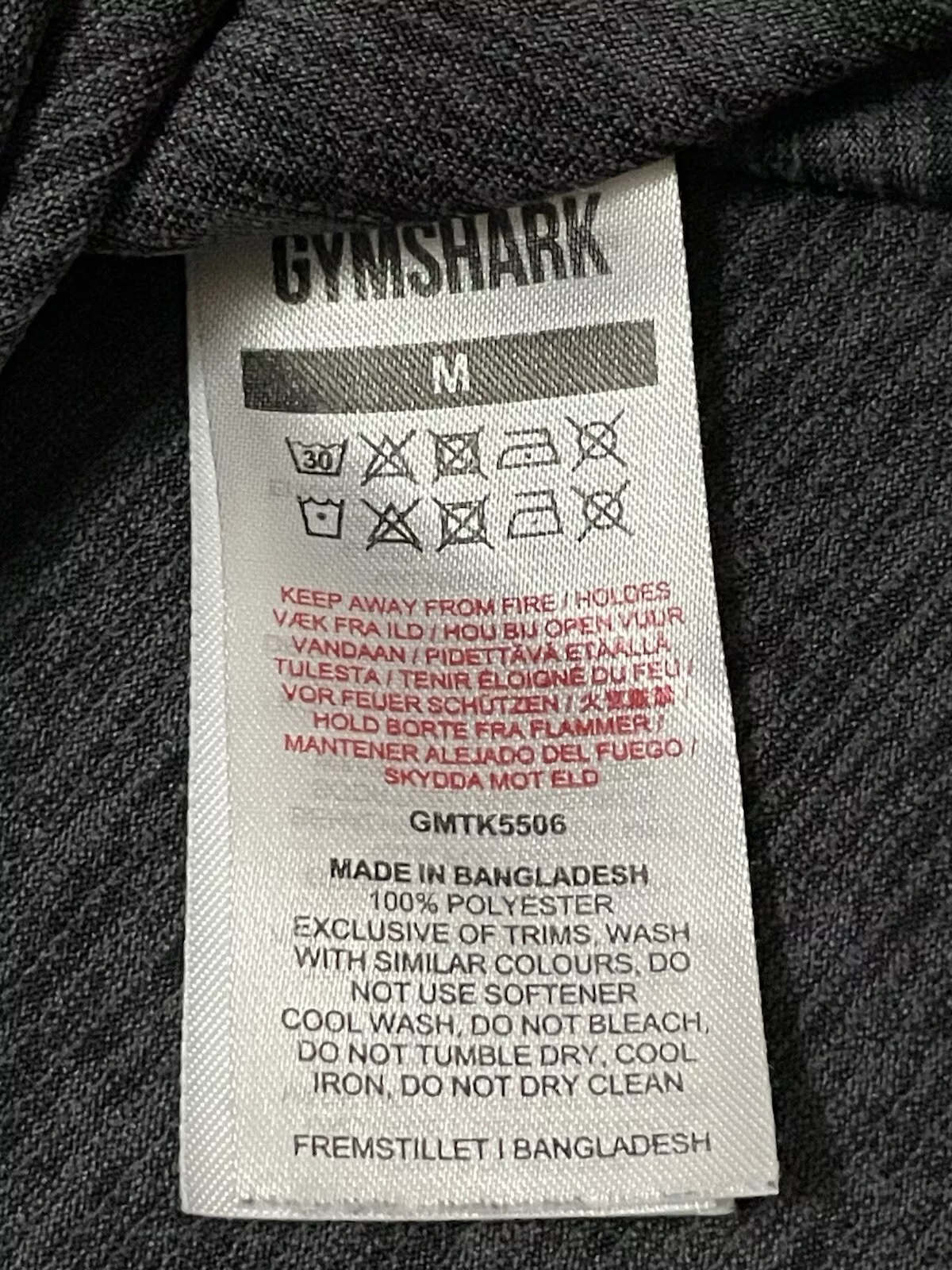 gymshark tank top muscle sleeveless gym lift exercise shirt