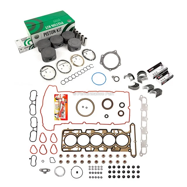 Juego completo de juntas cojinetes de pistones aptos 07-12 Chevrolet GMC Hummer Isuzu 3,7 L Foto 2 de 4
