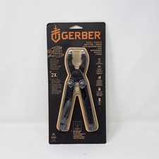 Gerber Gear Dual-Force Multitool Heavy Duty Center Axis Driver Black 12 Tools
