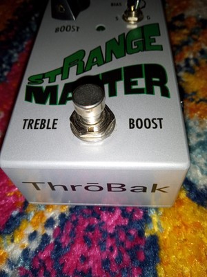 ThroBak Electronics Strange Master Effect Pedal treble booster | eBay