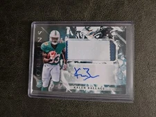 2018 PANINI ORIGINS KELEN BALLAGE AUTOGRAPH JUMBO RELIC RC DOLPHINS ARIZONA 