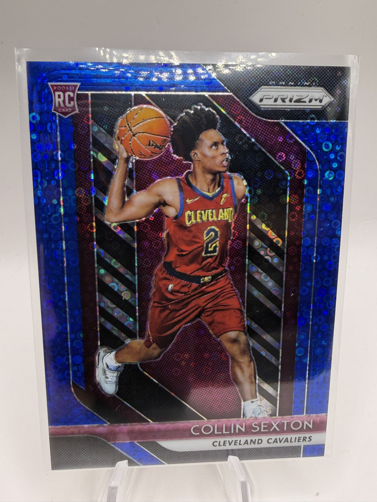 2018-19 Panini Prizm - Collin Sexton #170 Blue Fast Break Prizm /175 (RC)