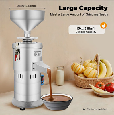 1100W Commercial Peanut Butter Maker Electric Peanut Butter Maker 15kg/h