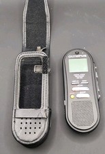Olympus DS-330 Handheld Digital Voice Recorder With Case Turns On Please Read