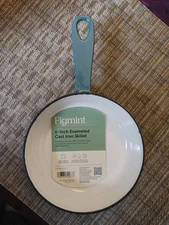 Figmint 6 Inch Enameled Cast Iron Skillet  NWT Teel 